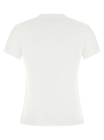 Off-White Embroidery Shirt White