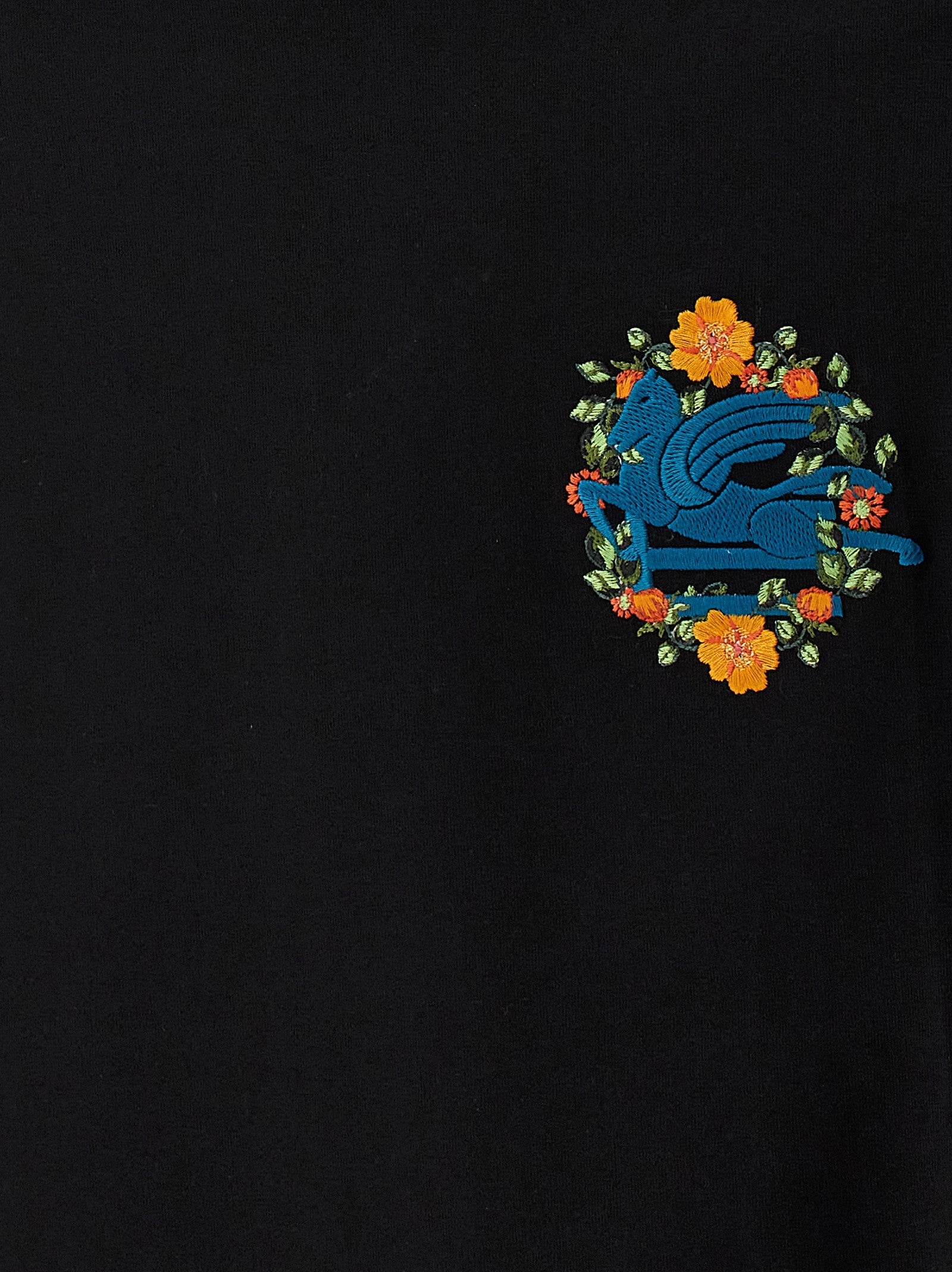 ETRO Embroidery Shirt Black