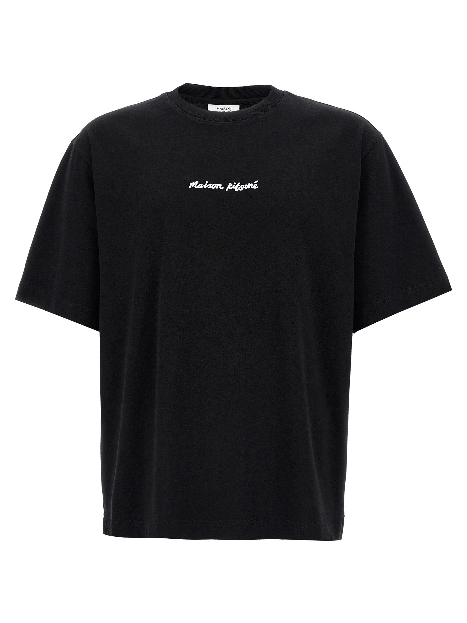 Maison Kitsuné Embroidery Shirt Black