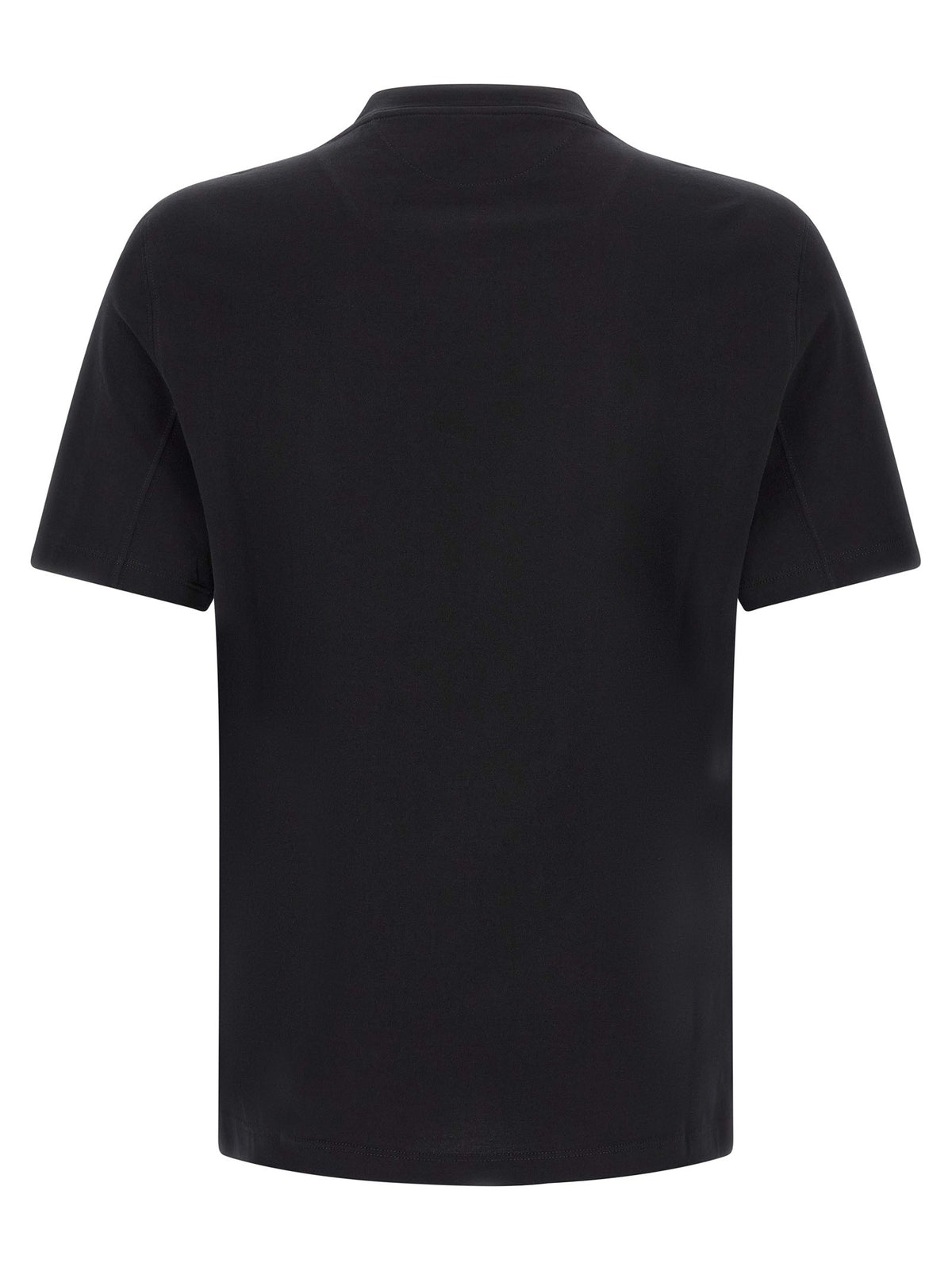 Brunello Cucinelli Embroidery Shirt Black