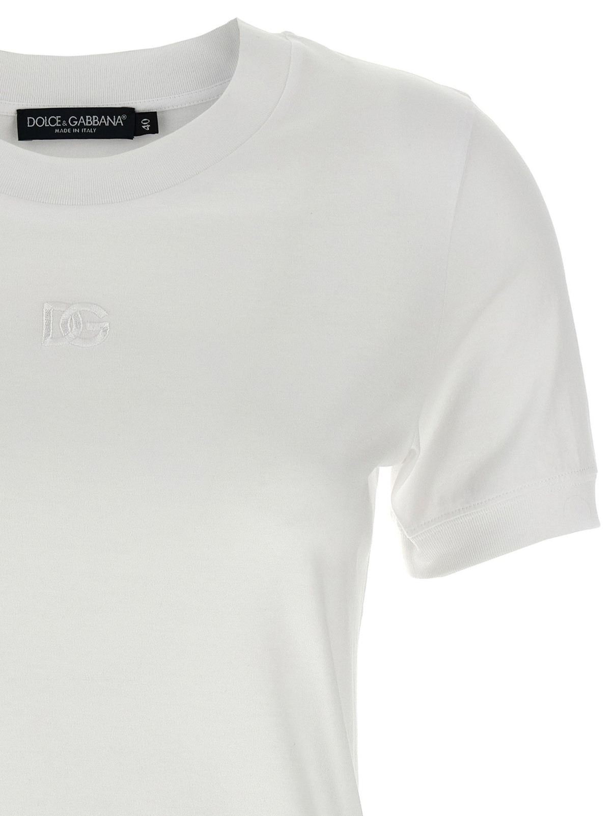 Dolce &amp; Gabbana Embroidery Shirt White