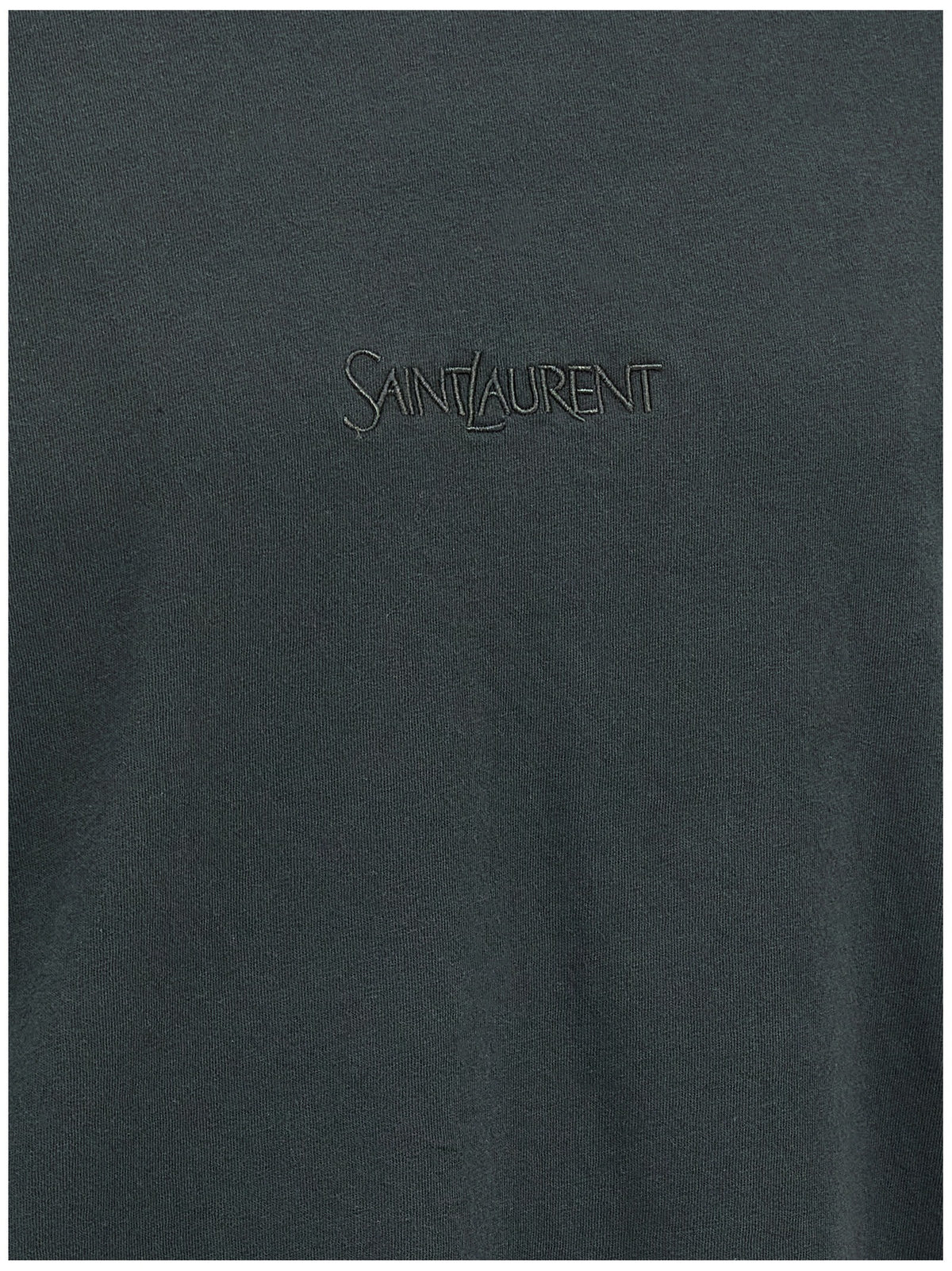 Saint Laurent Embroidery Shirt Black, view 4
