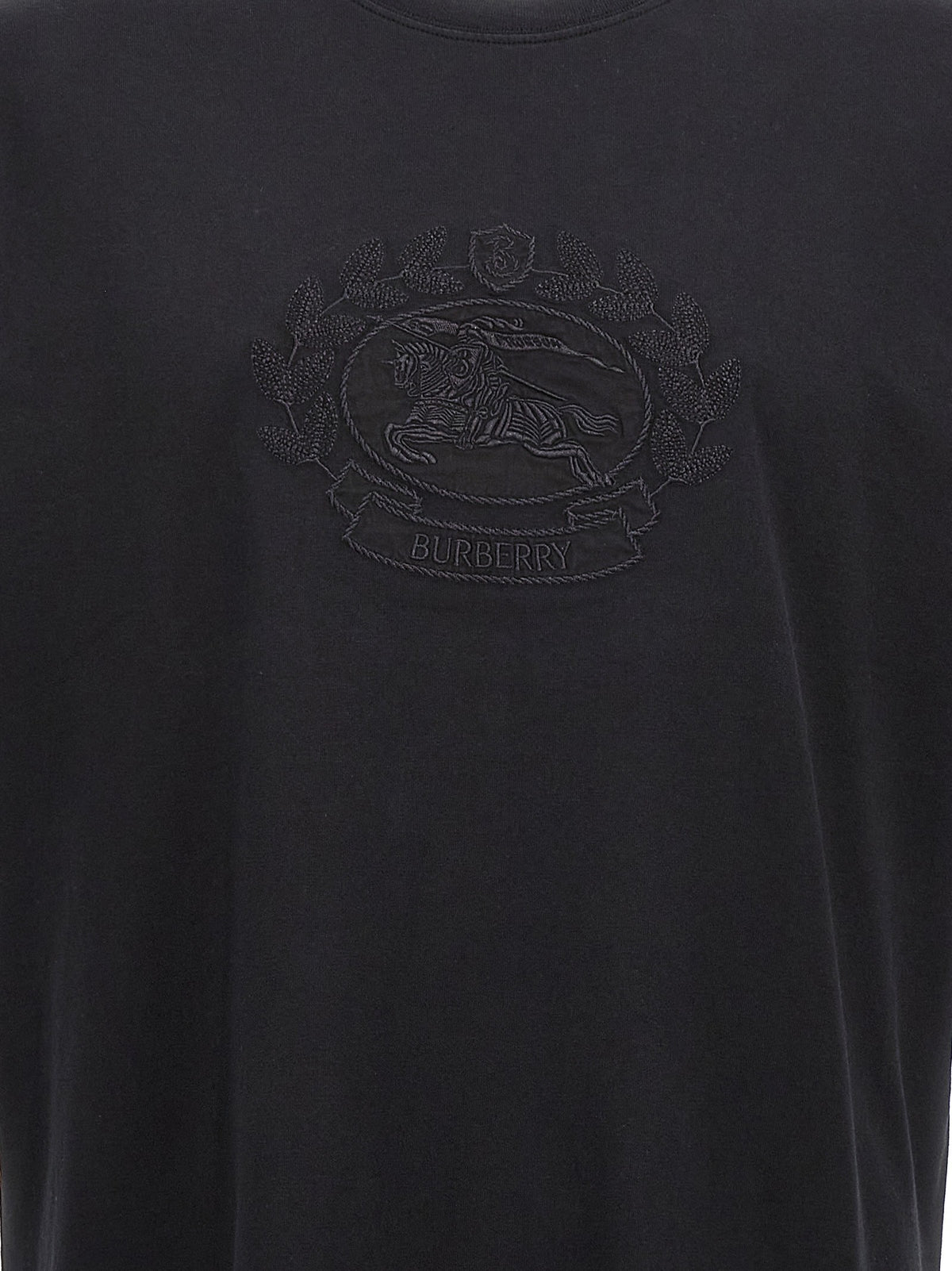 Burberry Embroidery Shirt Black, view 3