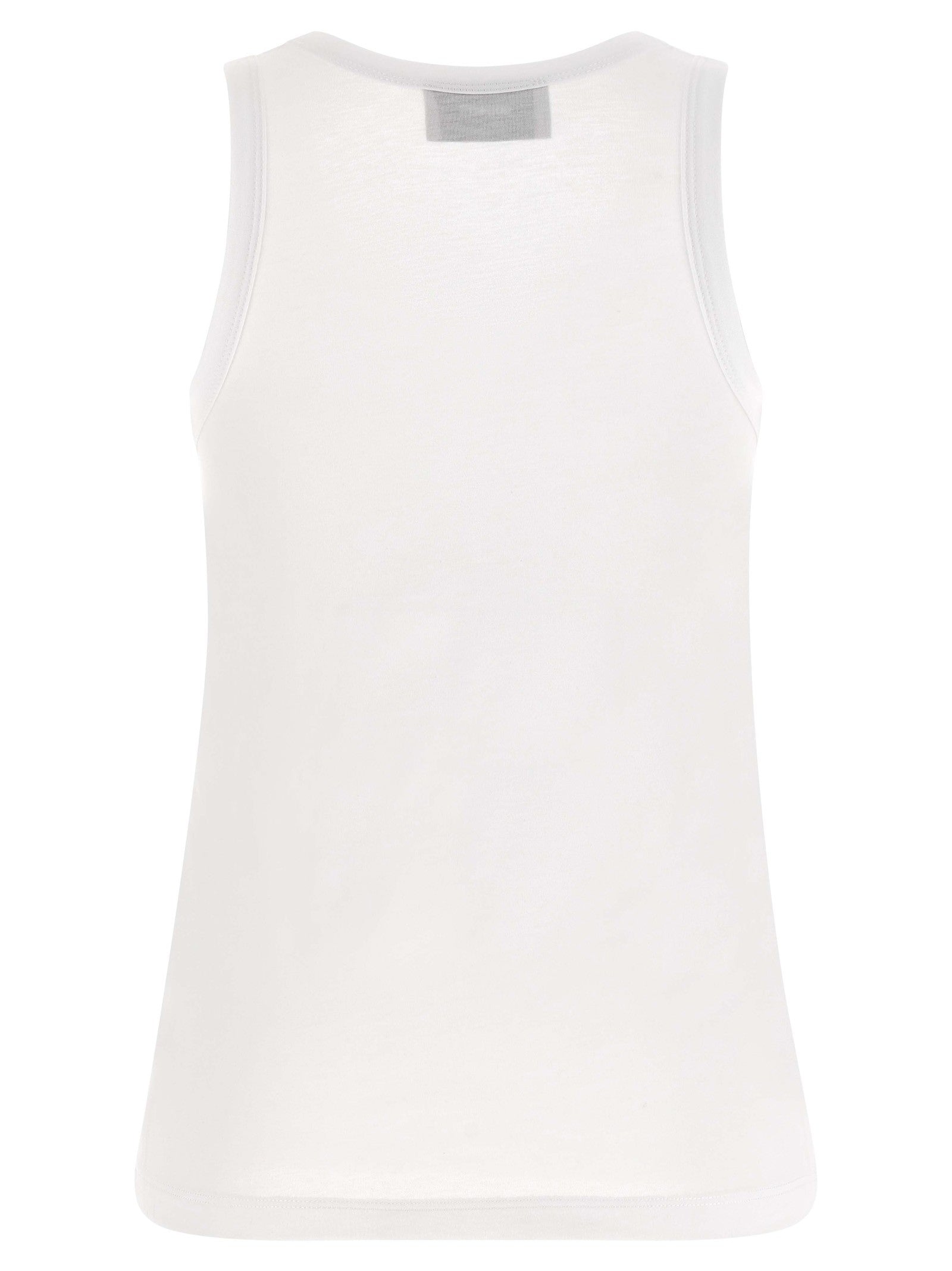 Coperni Embroidery Tank Top White