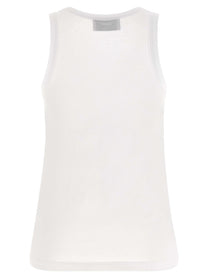 Coperni Embroidery Tank Top White