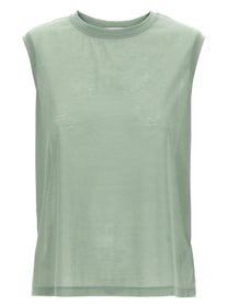 Victoria Beckham Embroidery Top Green