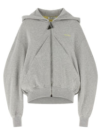 The Attico Hoodie Grey