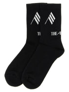 The Attico Intarsia Socks White, view 2