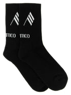 The Attico Intarsia Socks White