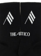 The Attico Intarsia Socks White, view 3
