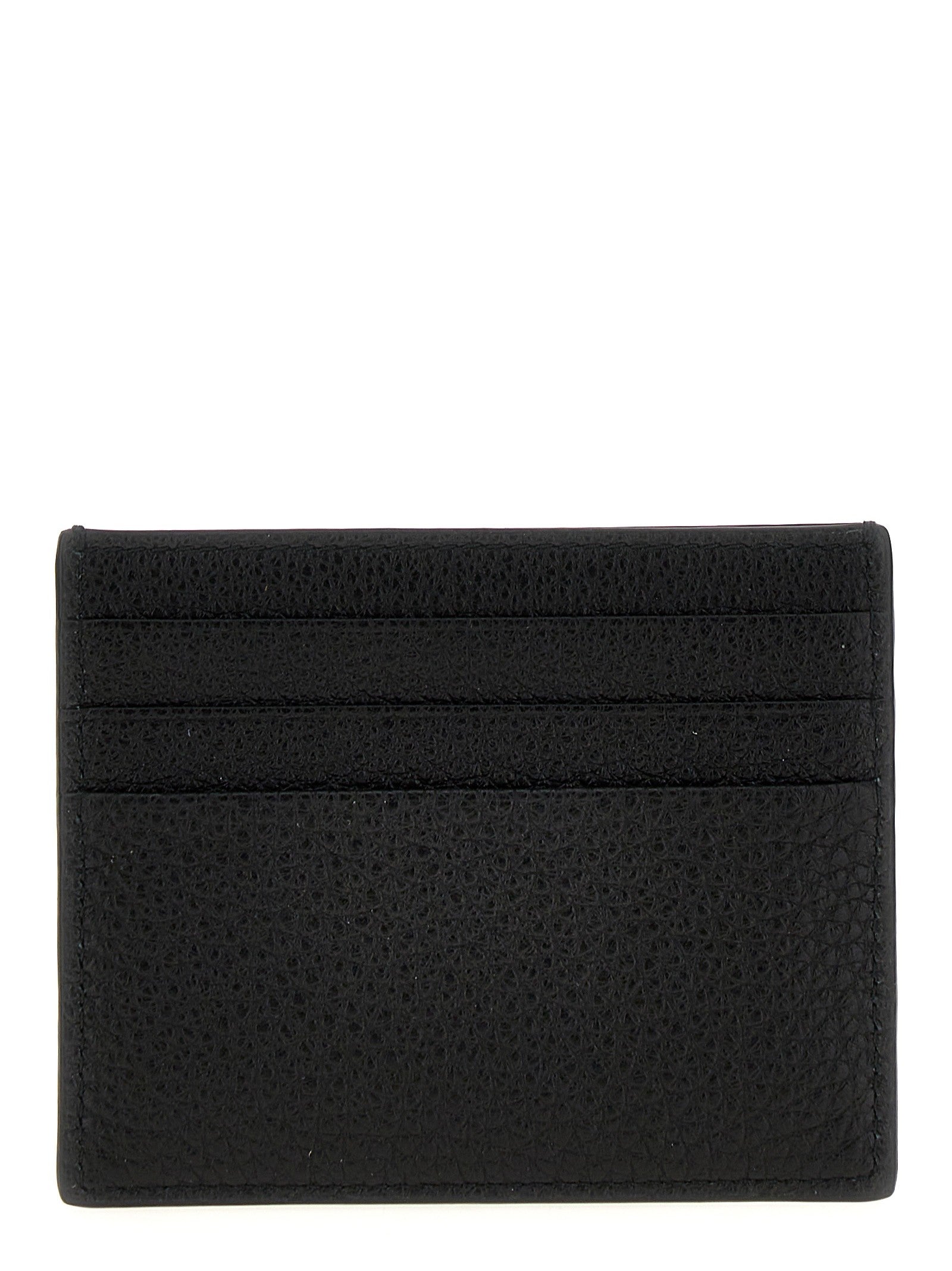 Prada Leather Cardholder Black