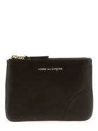 Comme Des Garcons Wallet Leather Wallet Brown