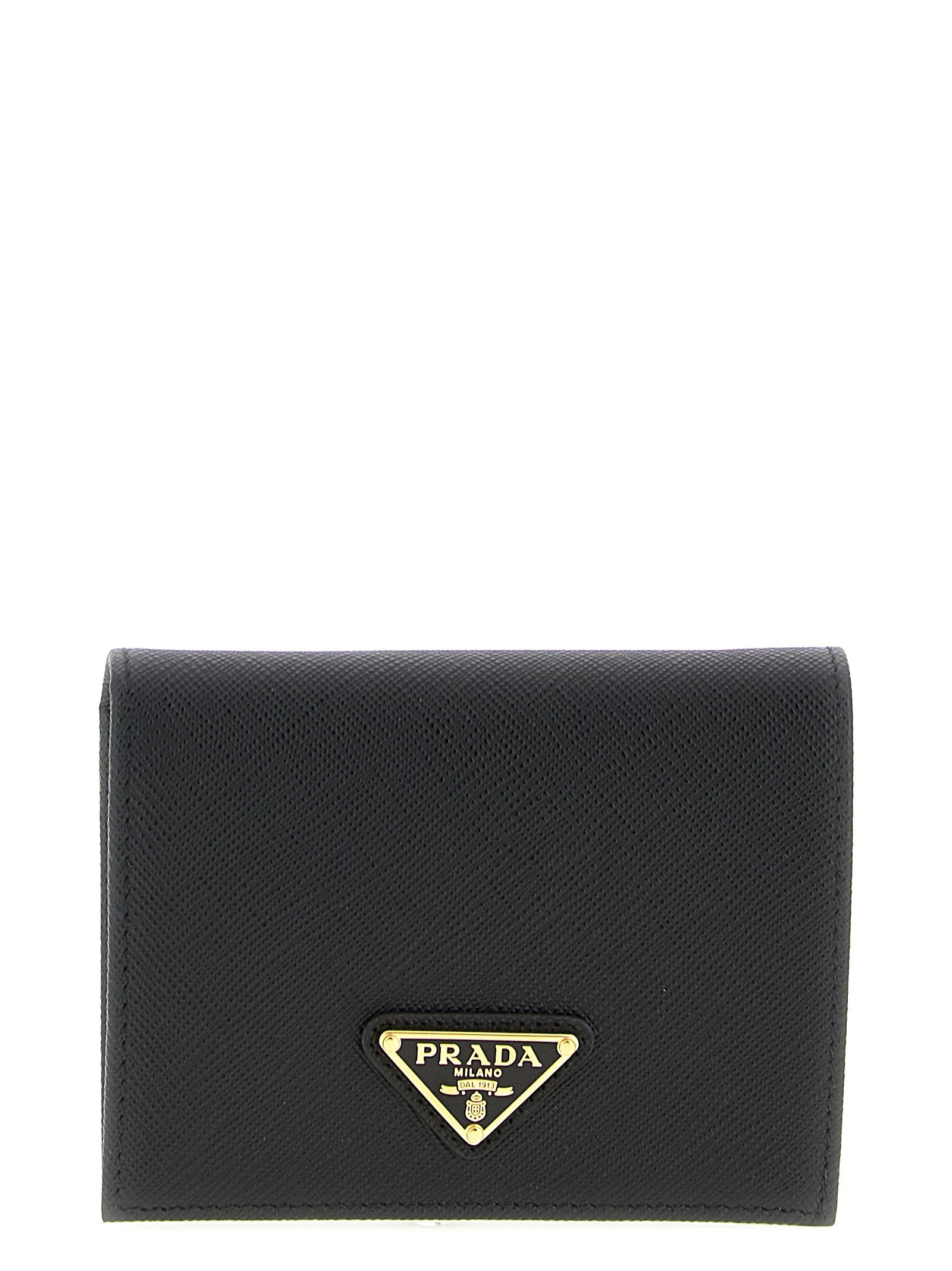 Prada Leather Wallet Black