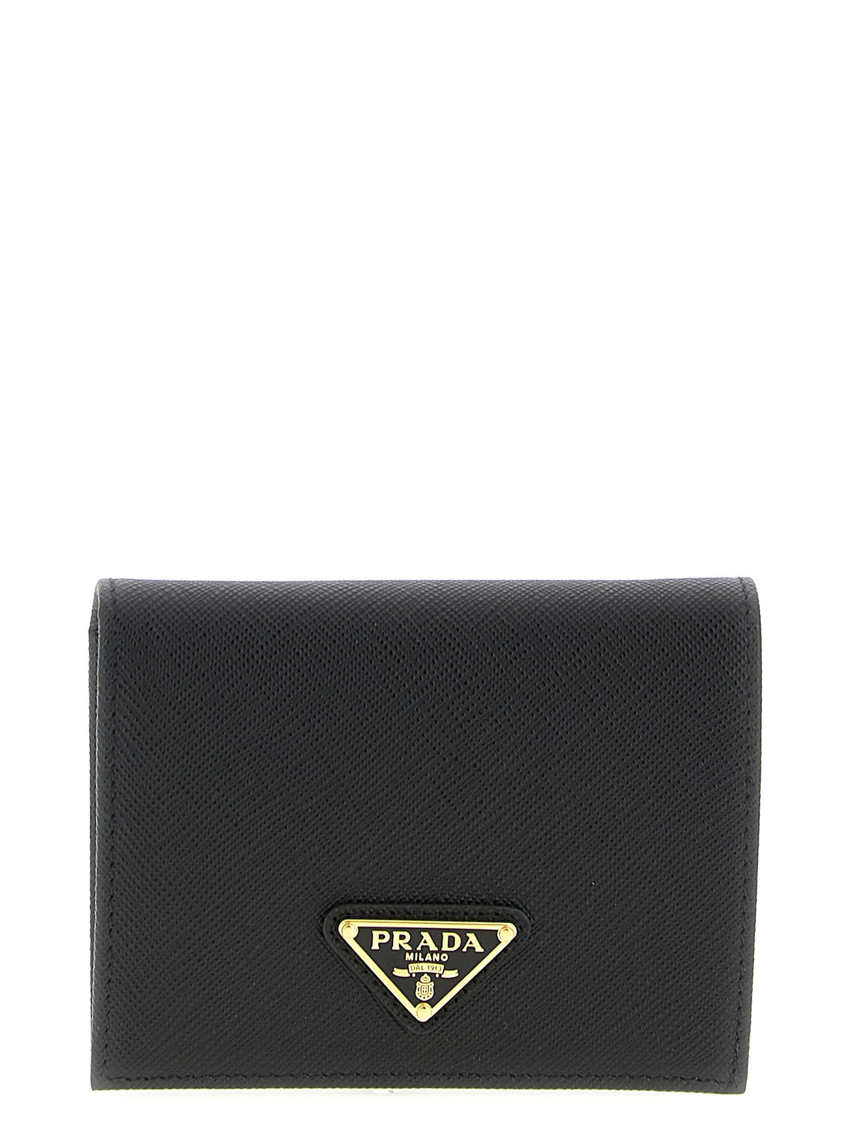 PRADA Leather Wallet Black