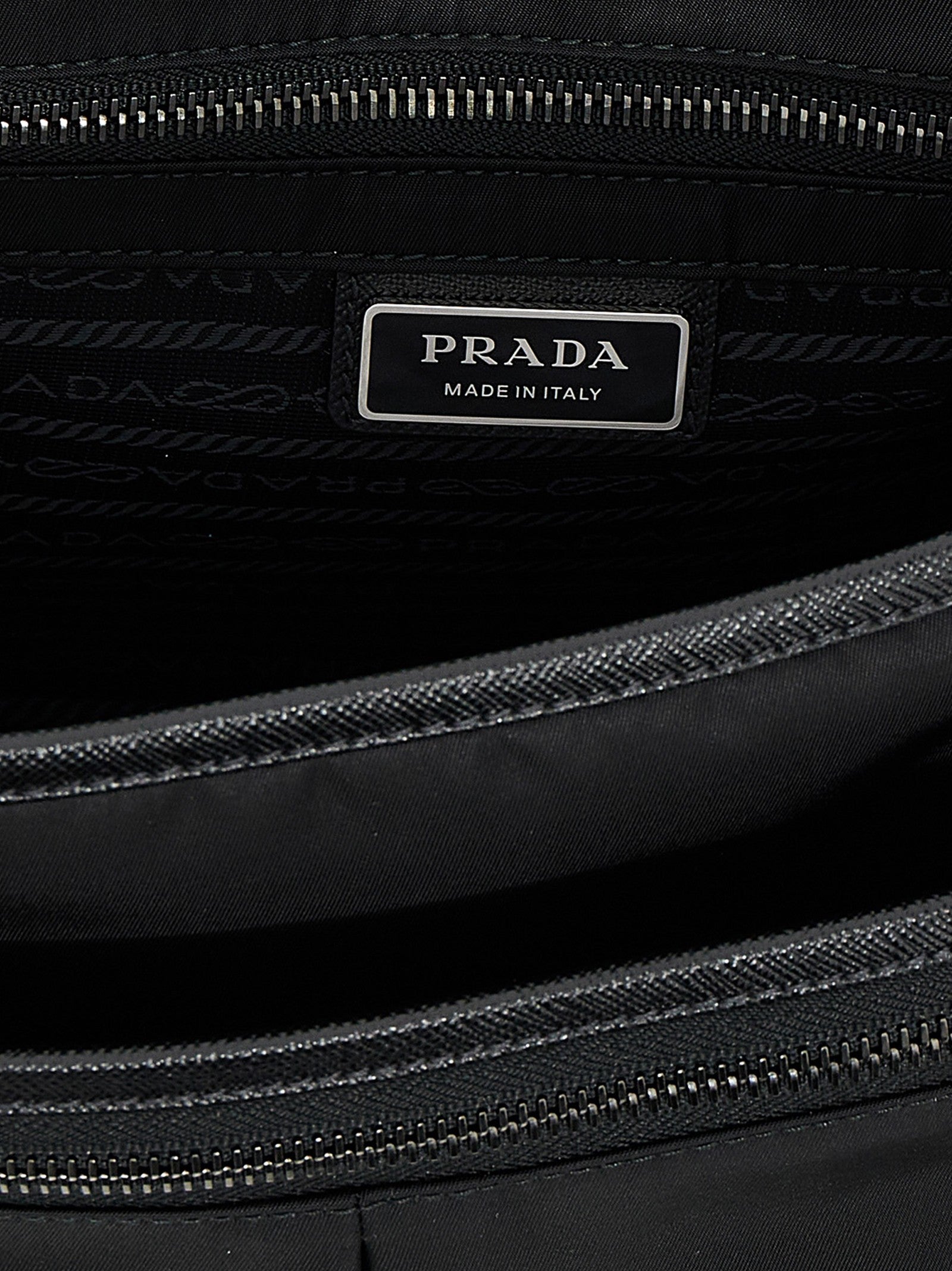PRADA Nylon Crossbody Bag Black