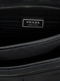 PRADA Nylon Crossbody Bag Black