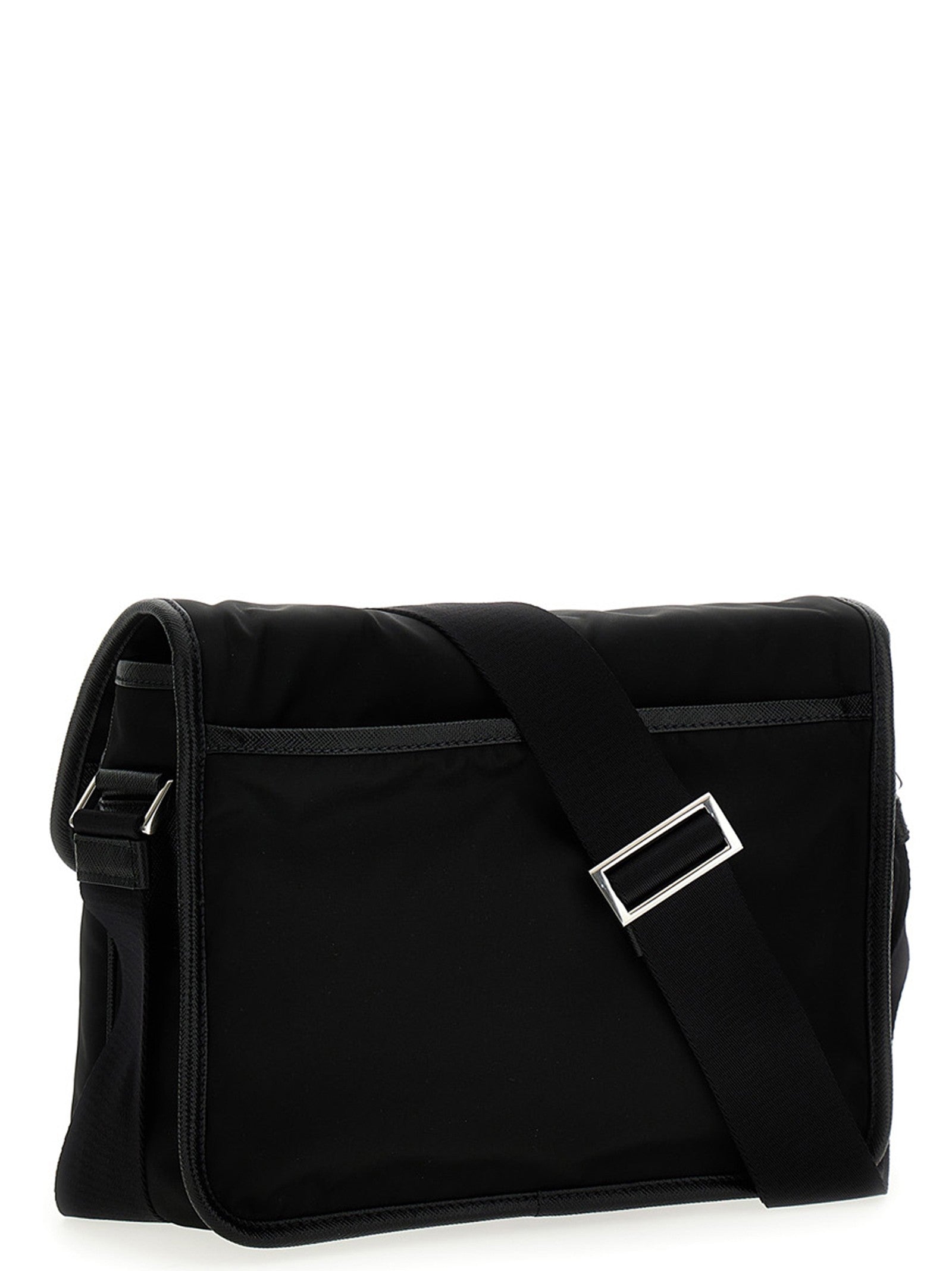 PRADA Nylon Crossbody Bag Black