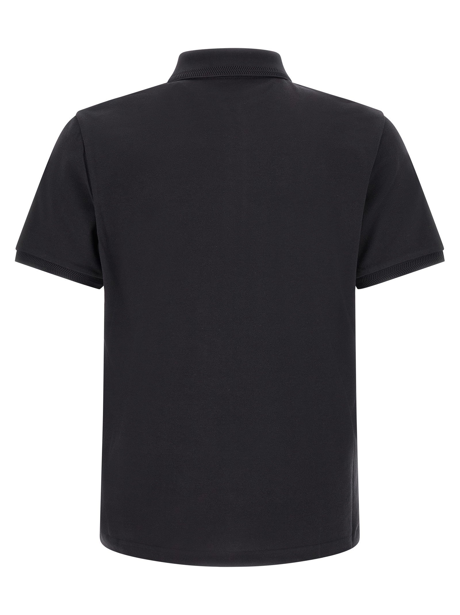 Moncler Polo Shirt Blue