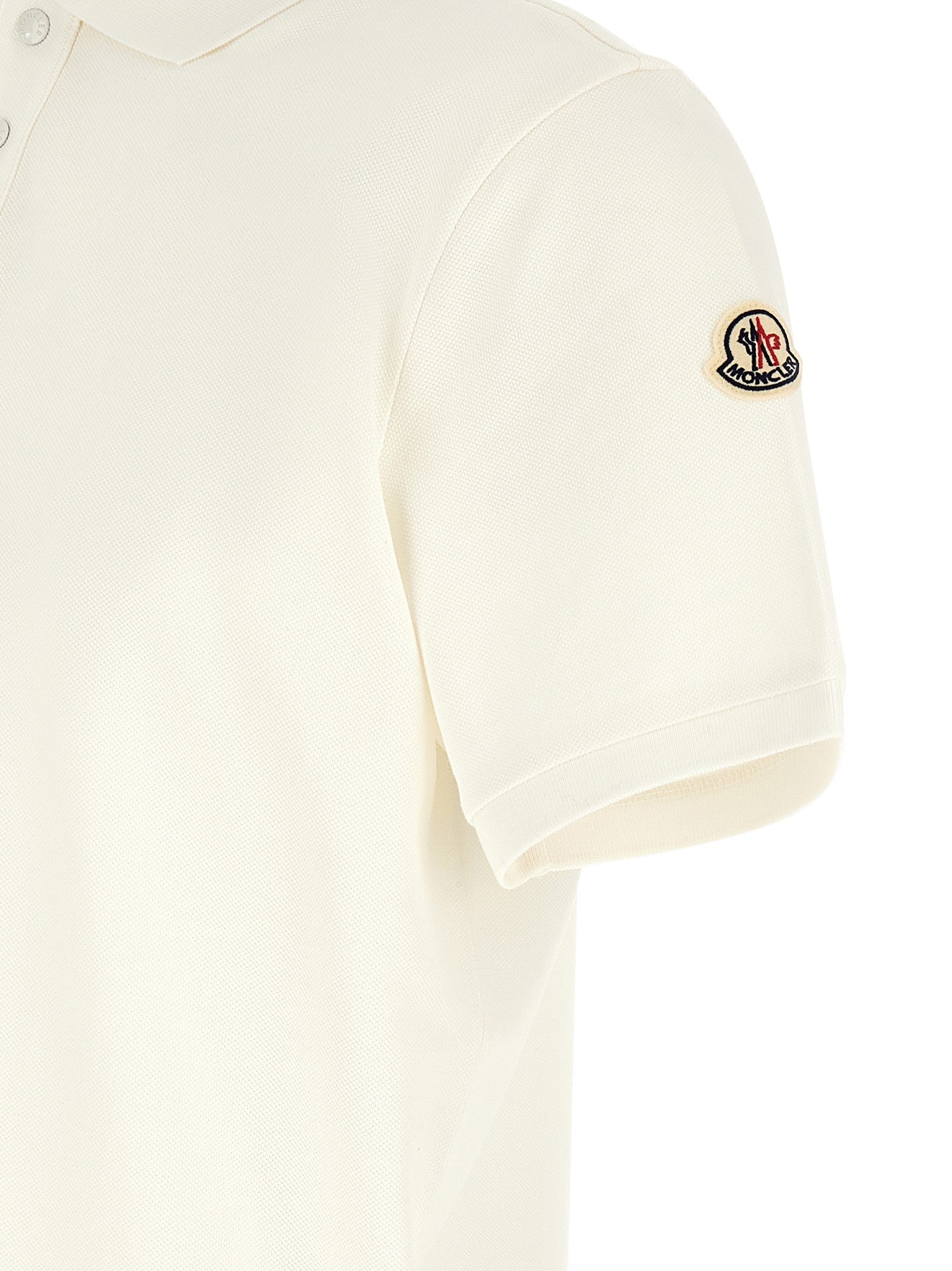 Moncler Men's Polo Shirt White