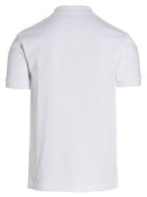 Comme Des Garcons Play Polo Shirt White