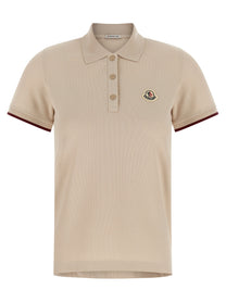 Moncler Polo Shirt Beige