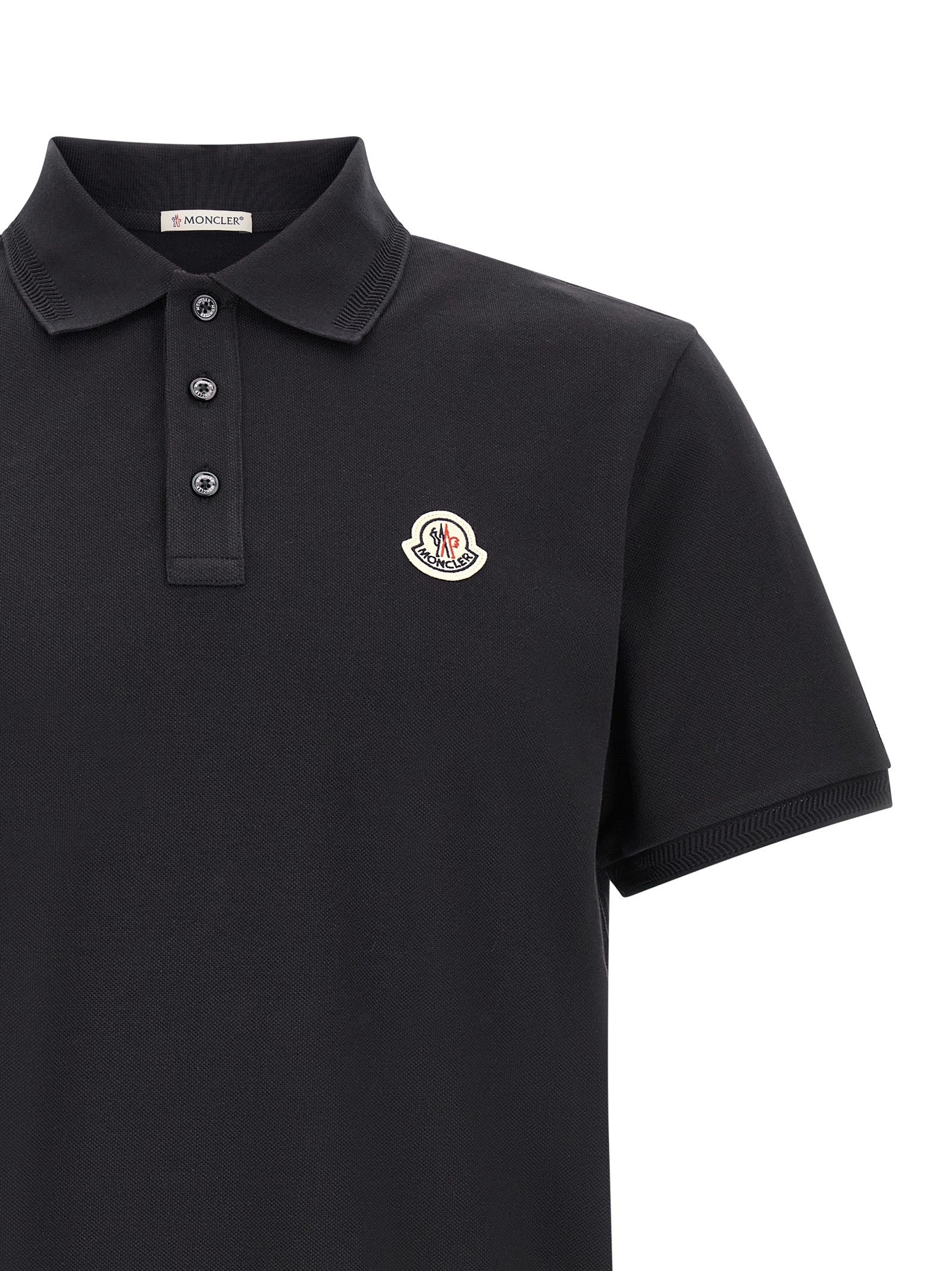 Moncler Polo Shirt Blue