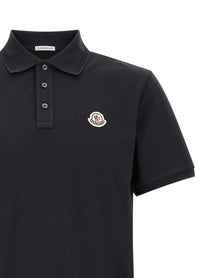 Moncler Polo Shirt Blue