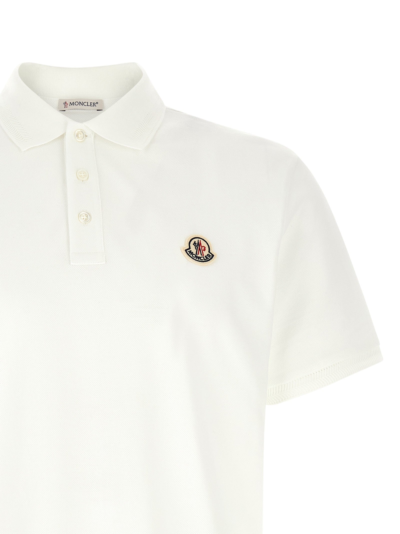 Moncler Polo Shirt White