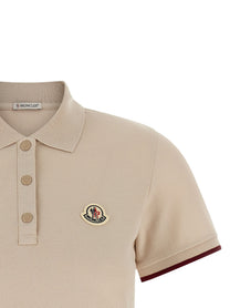 Moncler Polo Shirt Beige