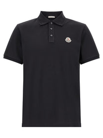 Moncler Polo Shirt Blue