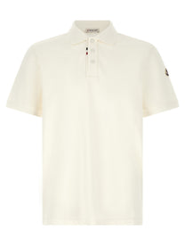 Moncler Men's Polo Shirt White