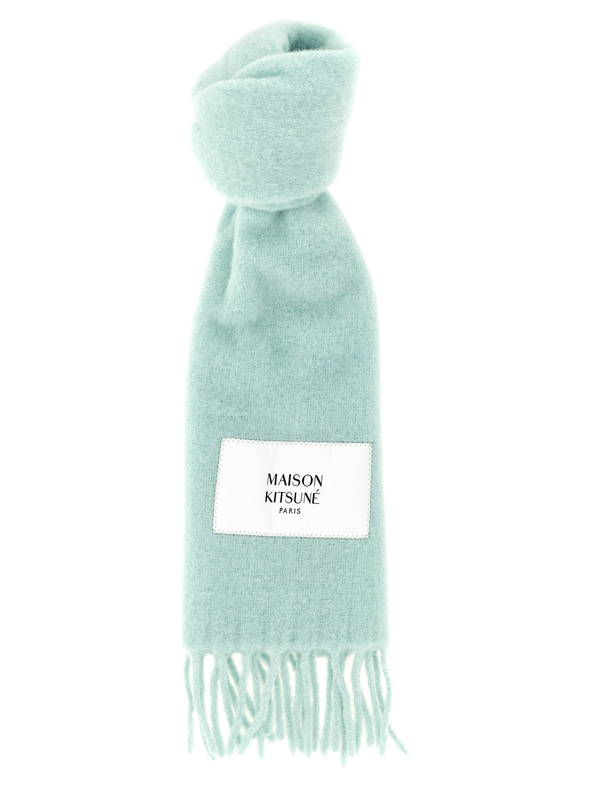 Maison Kitsuné Scarf Green