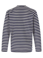 Comme Des Garcons Play Stripes Shirt Blue