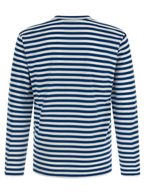 Comme Des Garcons Play Stripes Shirt Blue