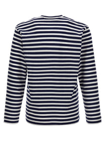 Comme Des Garcons Play Stripes Shirt Blue