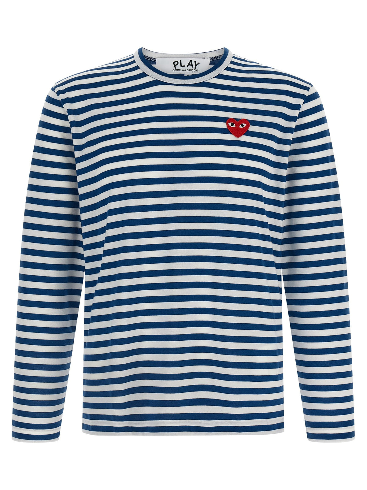 Comme Des Garcons Play Stripes Shirt Blue