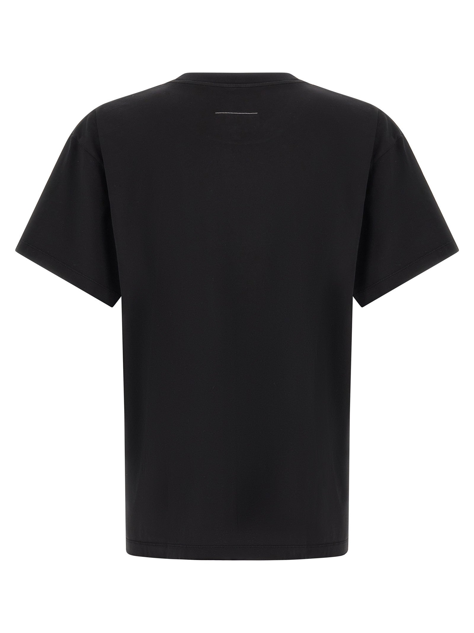 MM6 Maison Margiela Men's Numeric Cotton Shirt Black