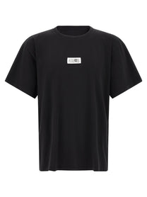 MM6 Maison Margiela Men's Numeric Cotton Shirt Black
