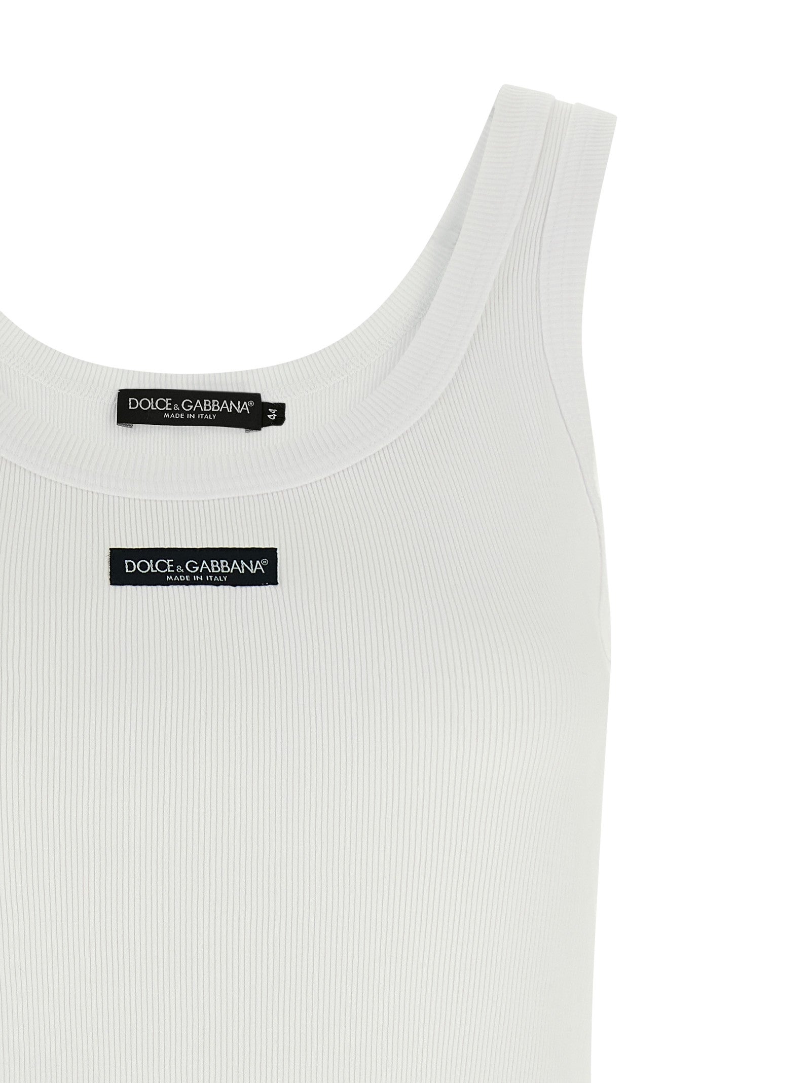 Dolce &amp; Gabbana Tank Top White