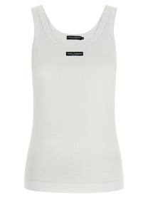 Dolce &amp; Gabbana Tank Top White