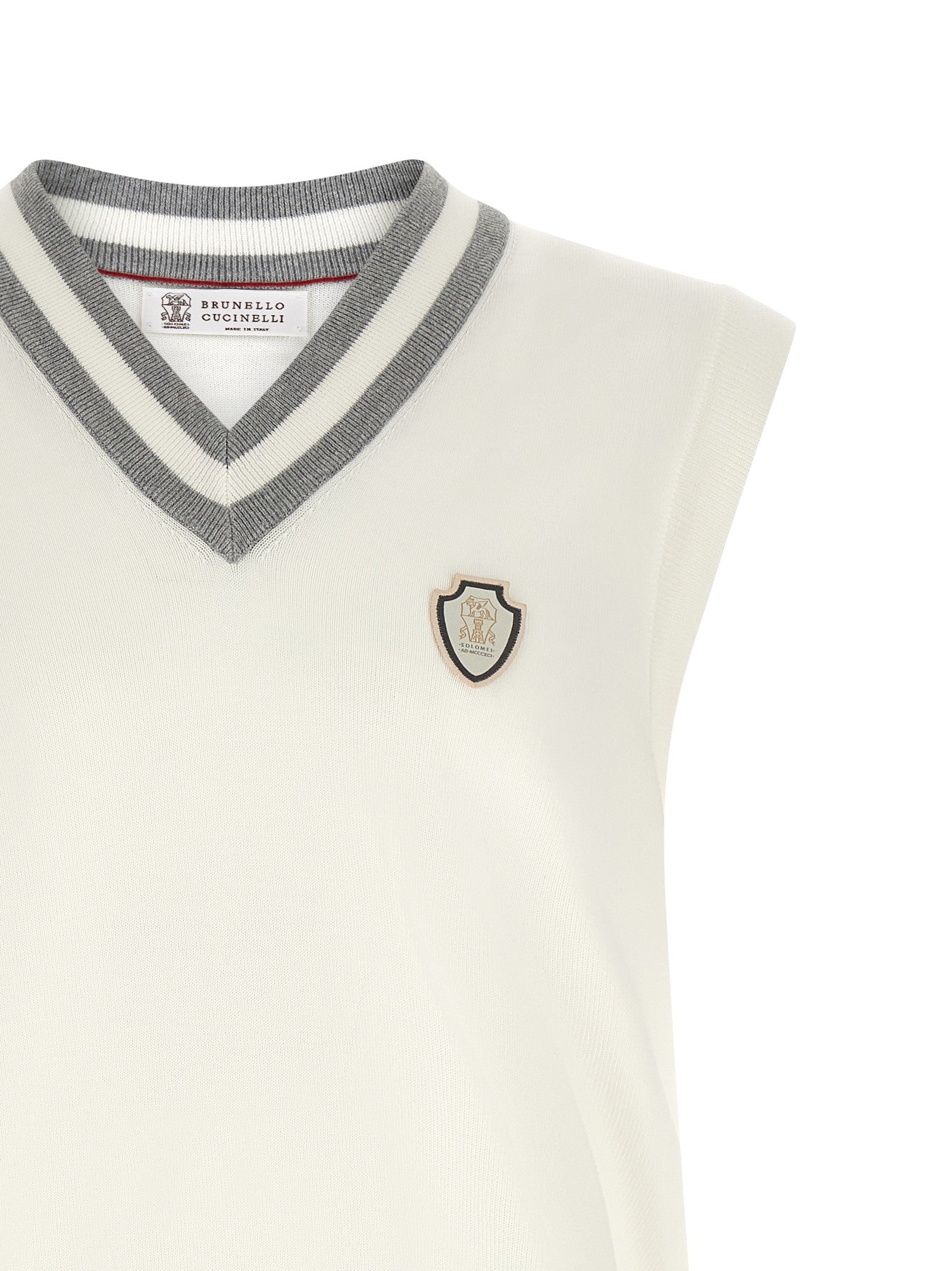 Brunello Cucinelli Vest White