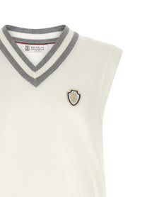 Brunello Cucinelli Vest White