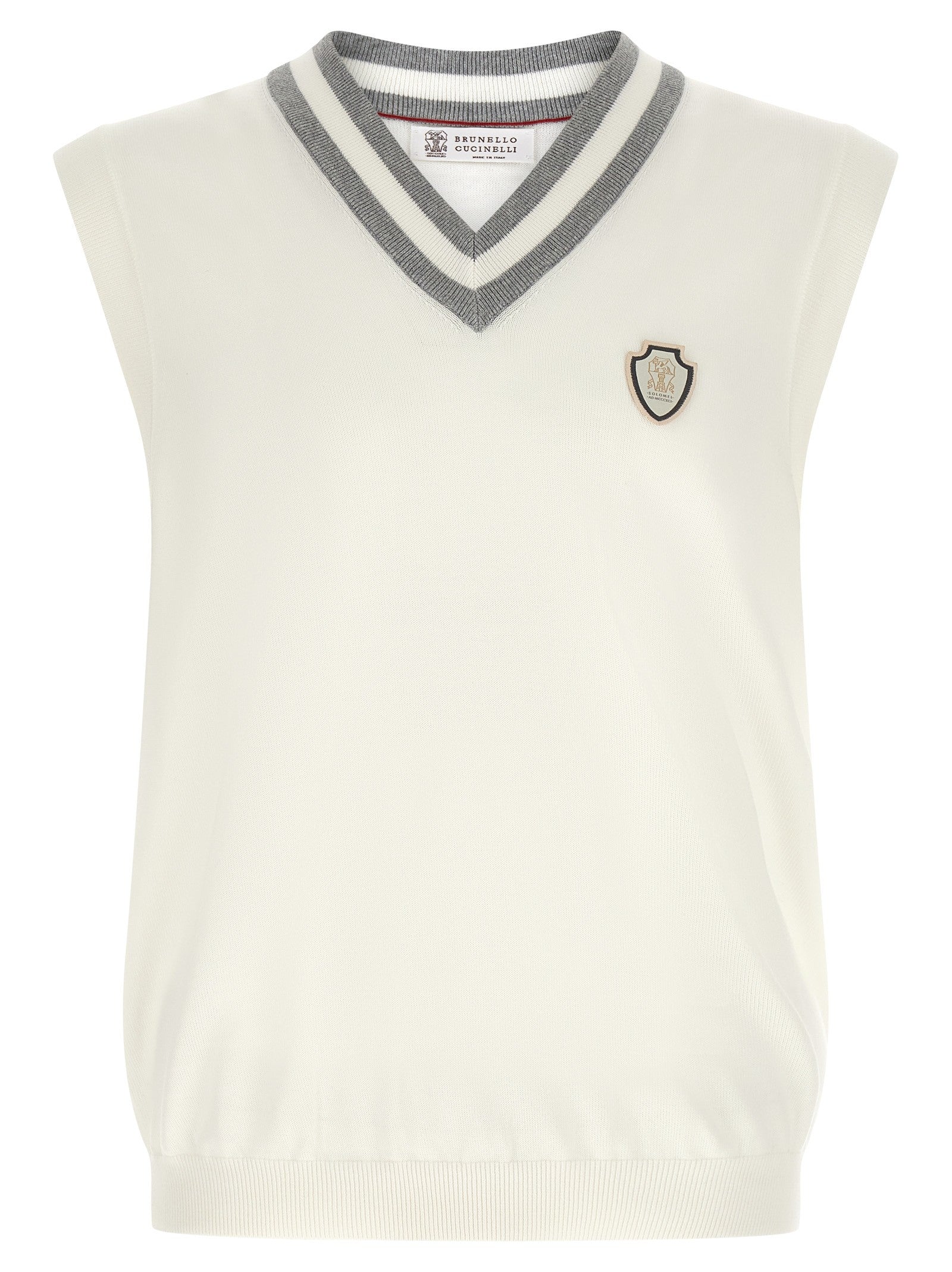 Brunello Cucinelli Vest White