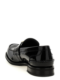 PRADA Patent Leather Loafer Black