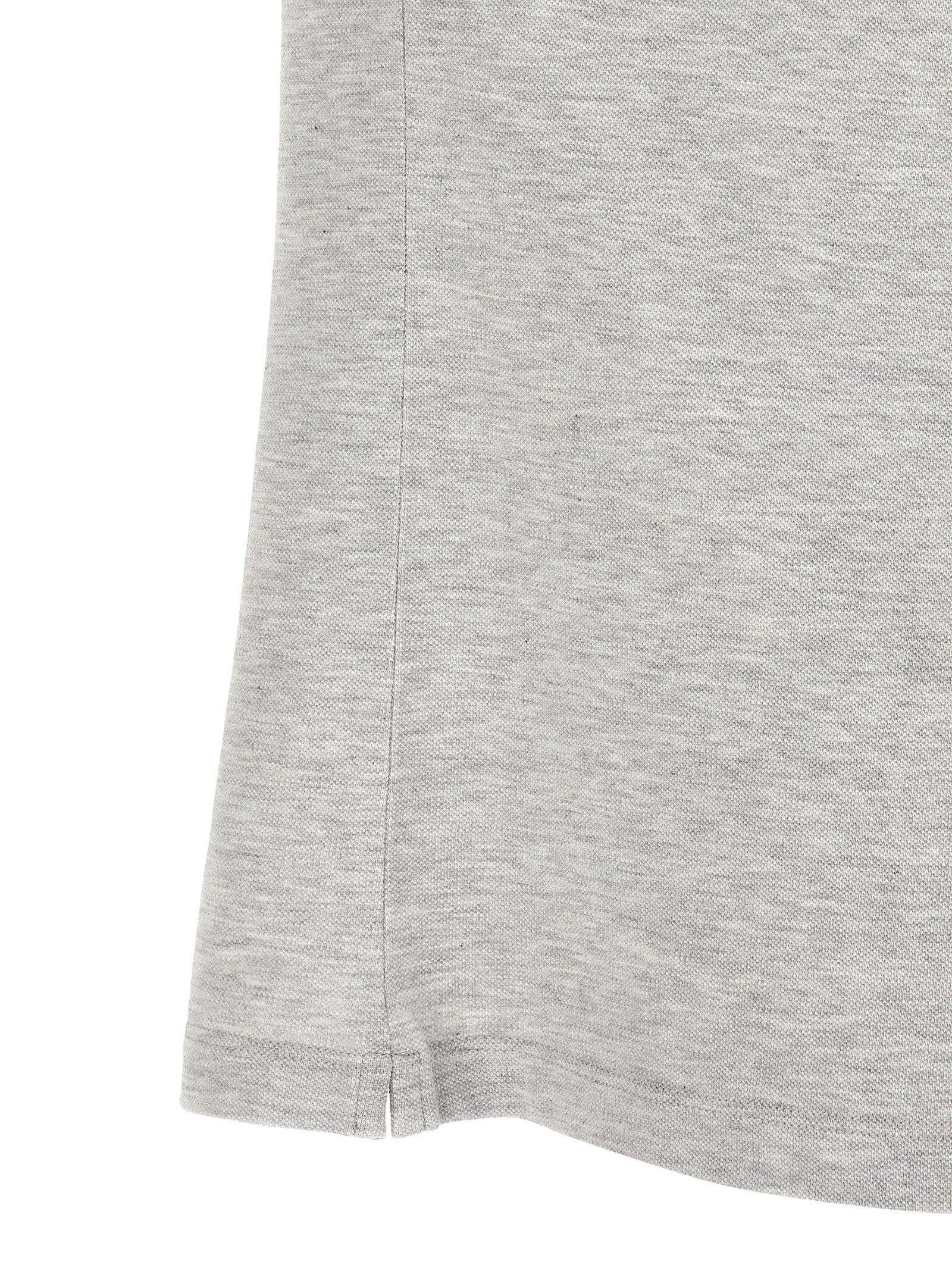Brunello Cucinelli Piqué Polo Shirt Grey