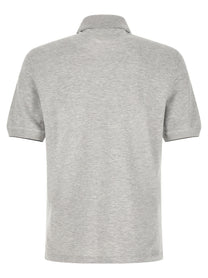 Brunello Cucinelli Piqué Polo Shirt Grey