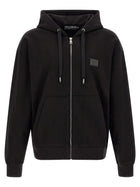 Dolce &amp; Gabbana Plaque Hoodie Black