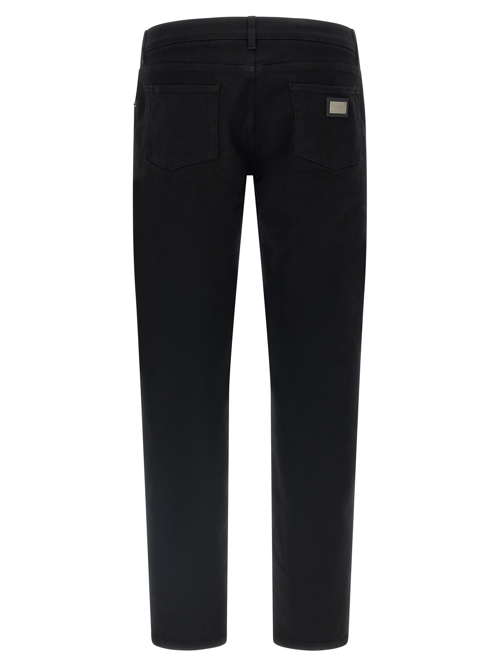 Dolce &amp; Gabbana Plaque Jeans Black