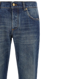 Dolce &amp; Gabbana Plaque Jeans Blue