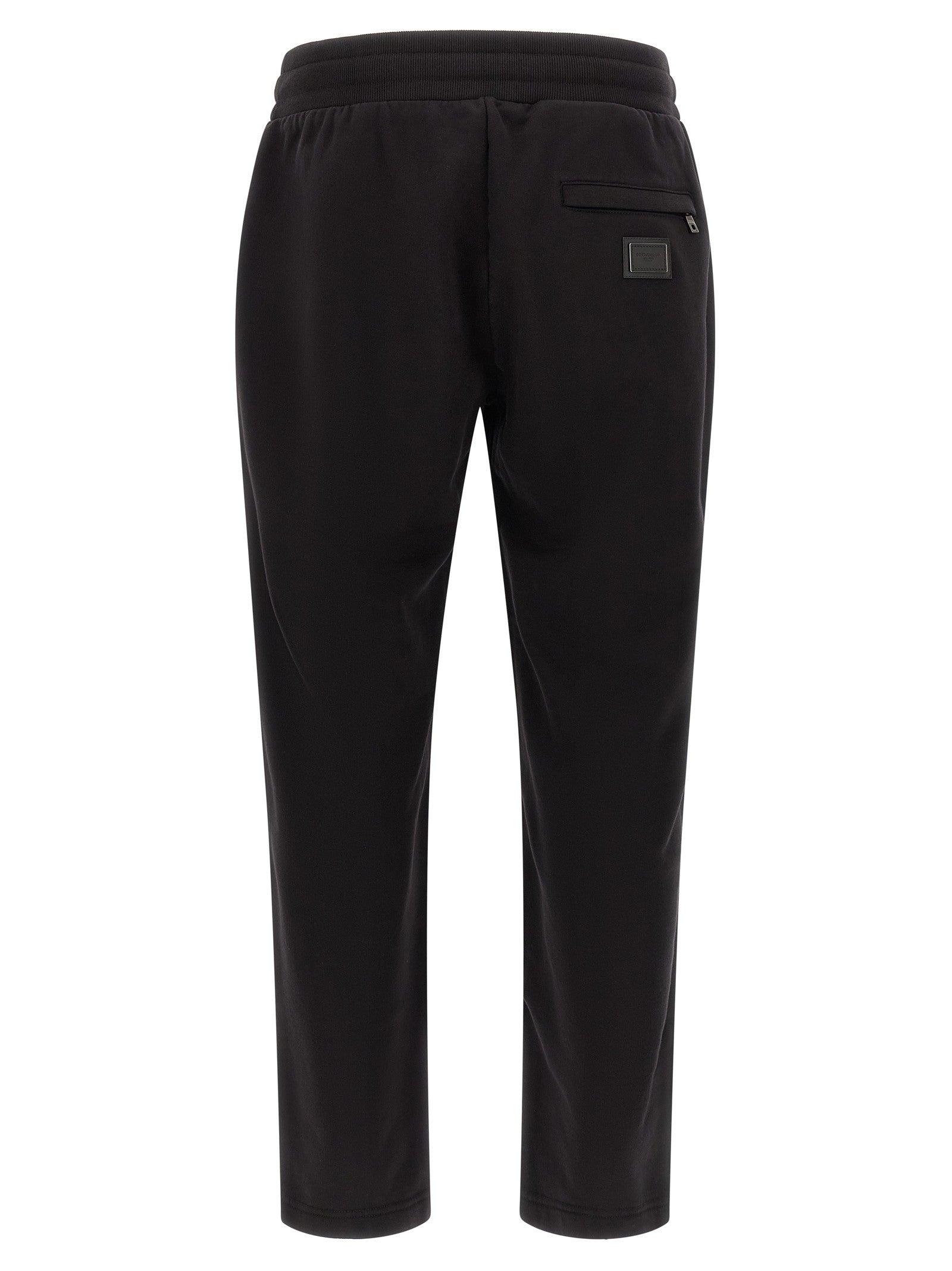 Dolce &amp; Gabbana Plaque Joggers Black